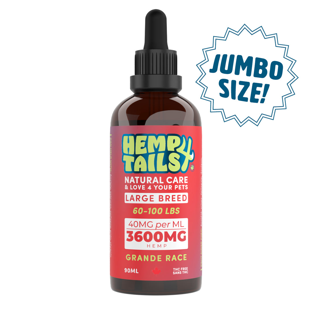 JUMBO Large Breed (60-100lbs) – 3600mg – 90ml