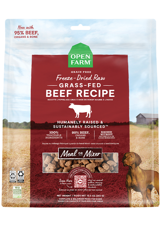 Freeze dried grass fed beef morsels 22oz
