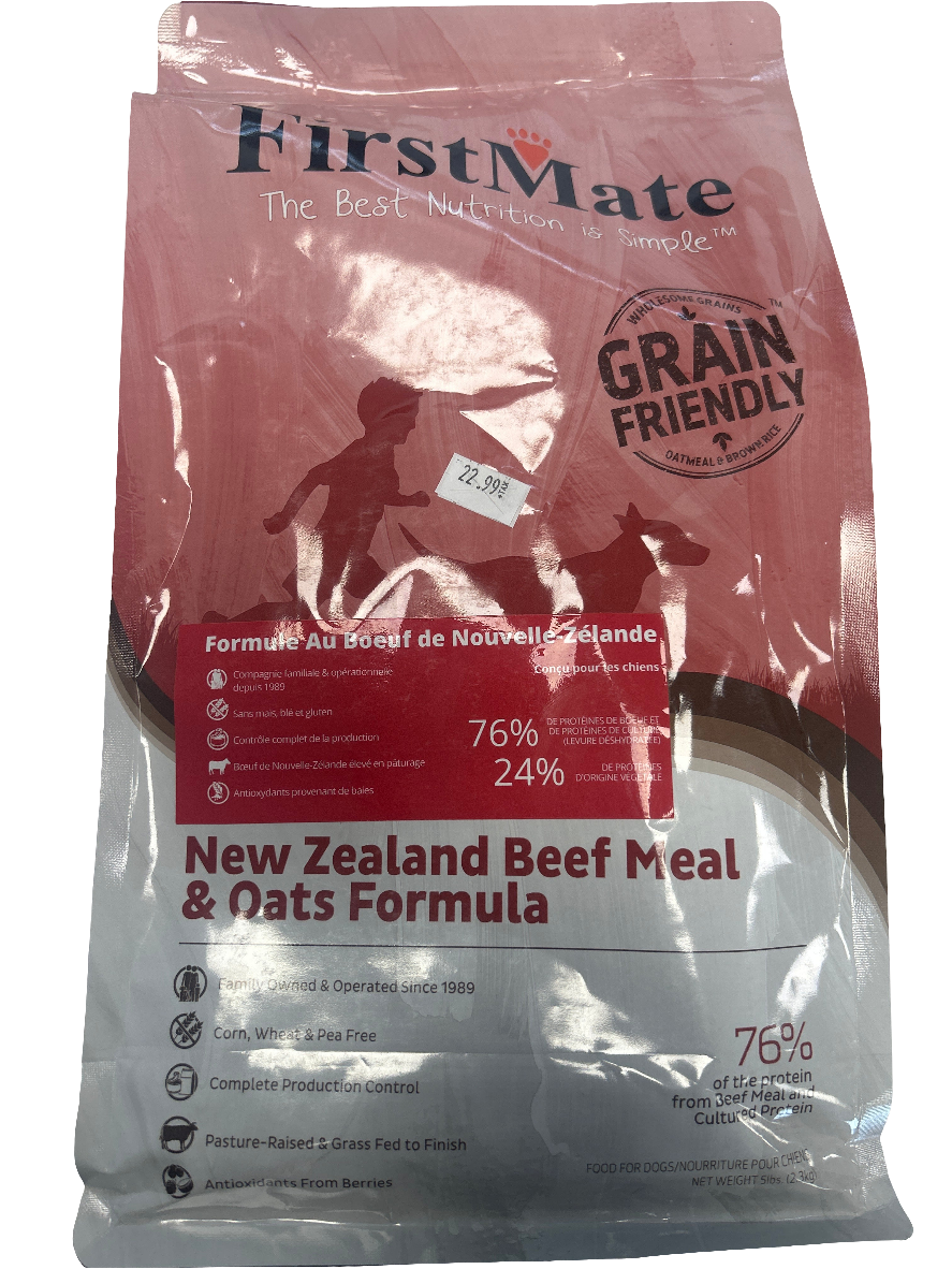 FirstMate New Zealand Beef & Oats