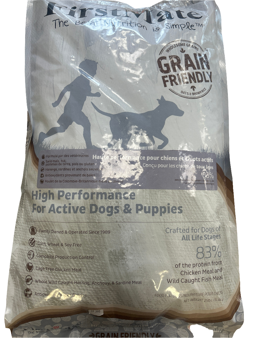 FirstMate Chien et Chiots Actifs Poulet et Poisson
