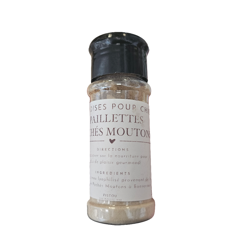 Paillettes Foie d’agneau 30g