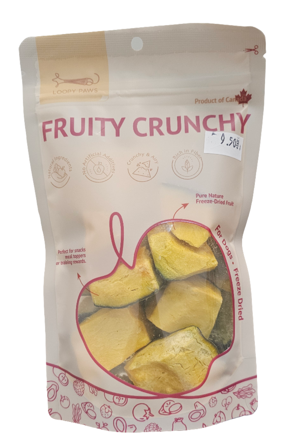 Citrouille lyophilisé