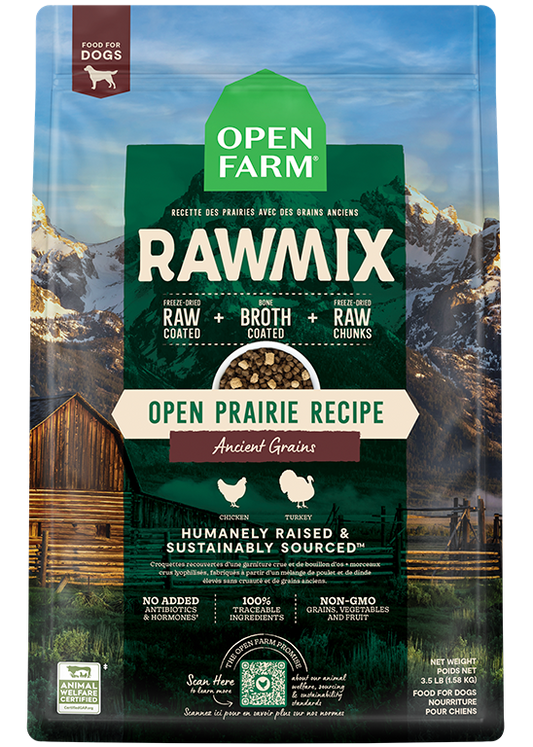 Rawmix ancient grains open prairie