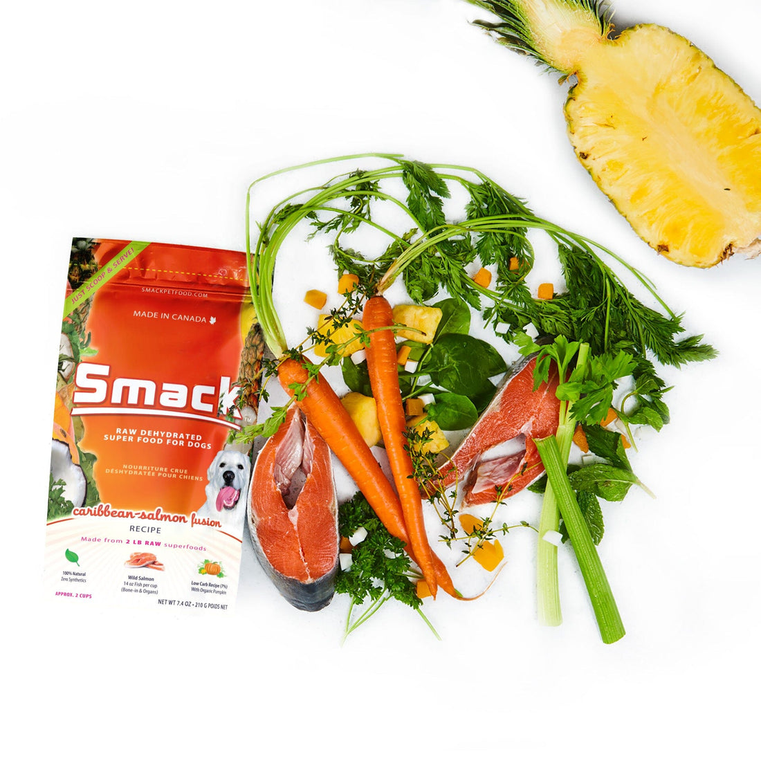 Smack carribbean-salmon 210g