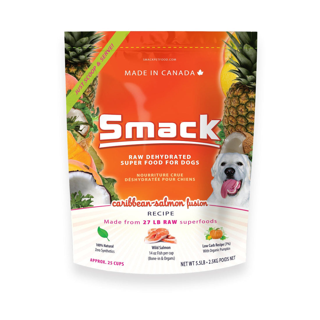 Smack carribbean-salmon 210g