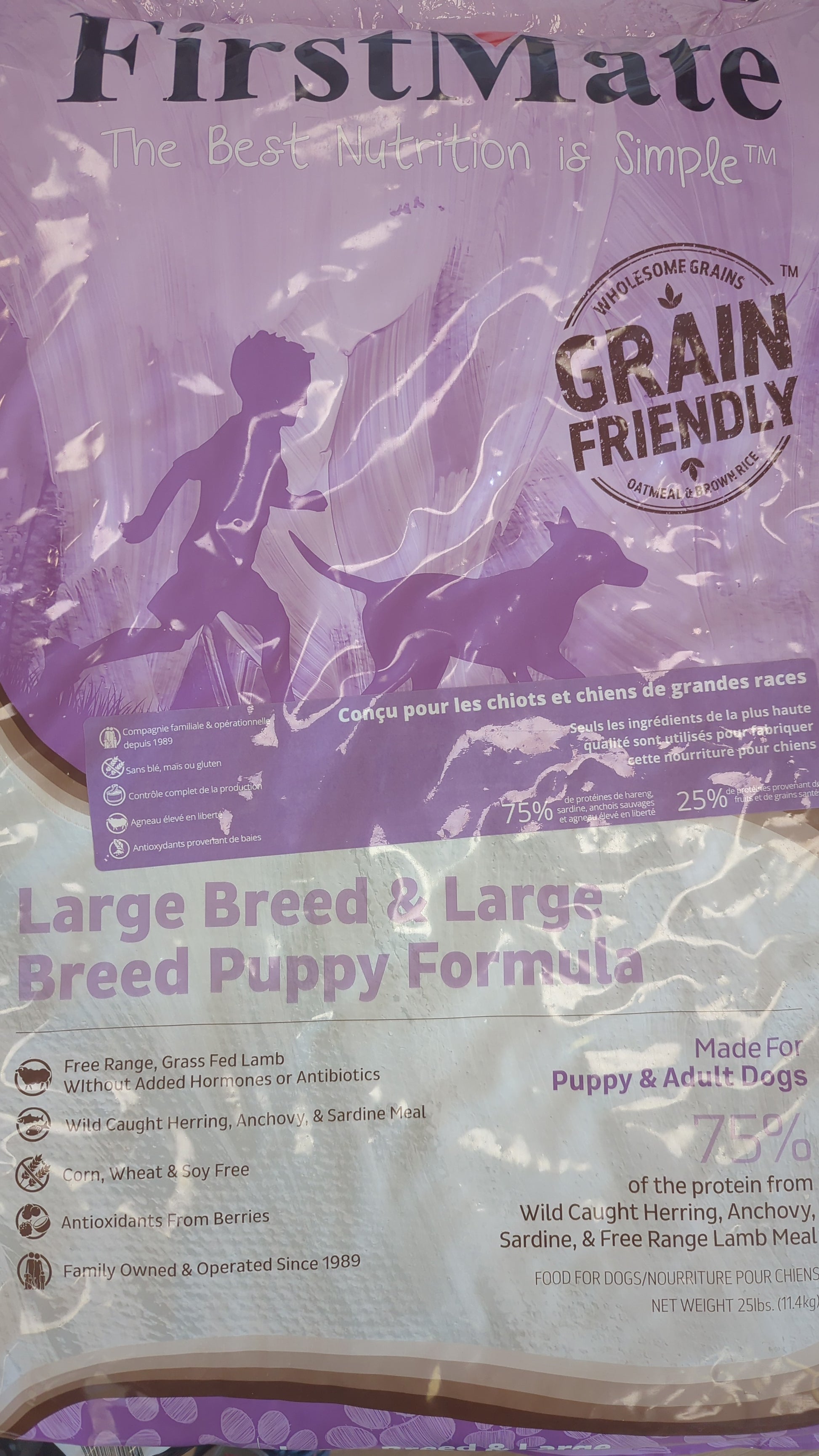 FirstMate Grande race adulte et chiot