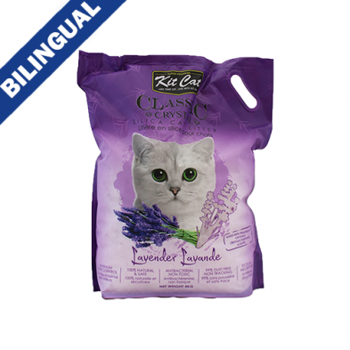 Litière de silice parfumé lavande 4kg