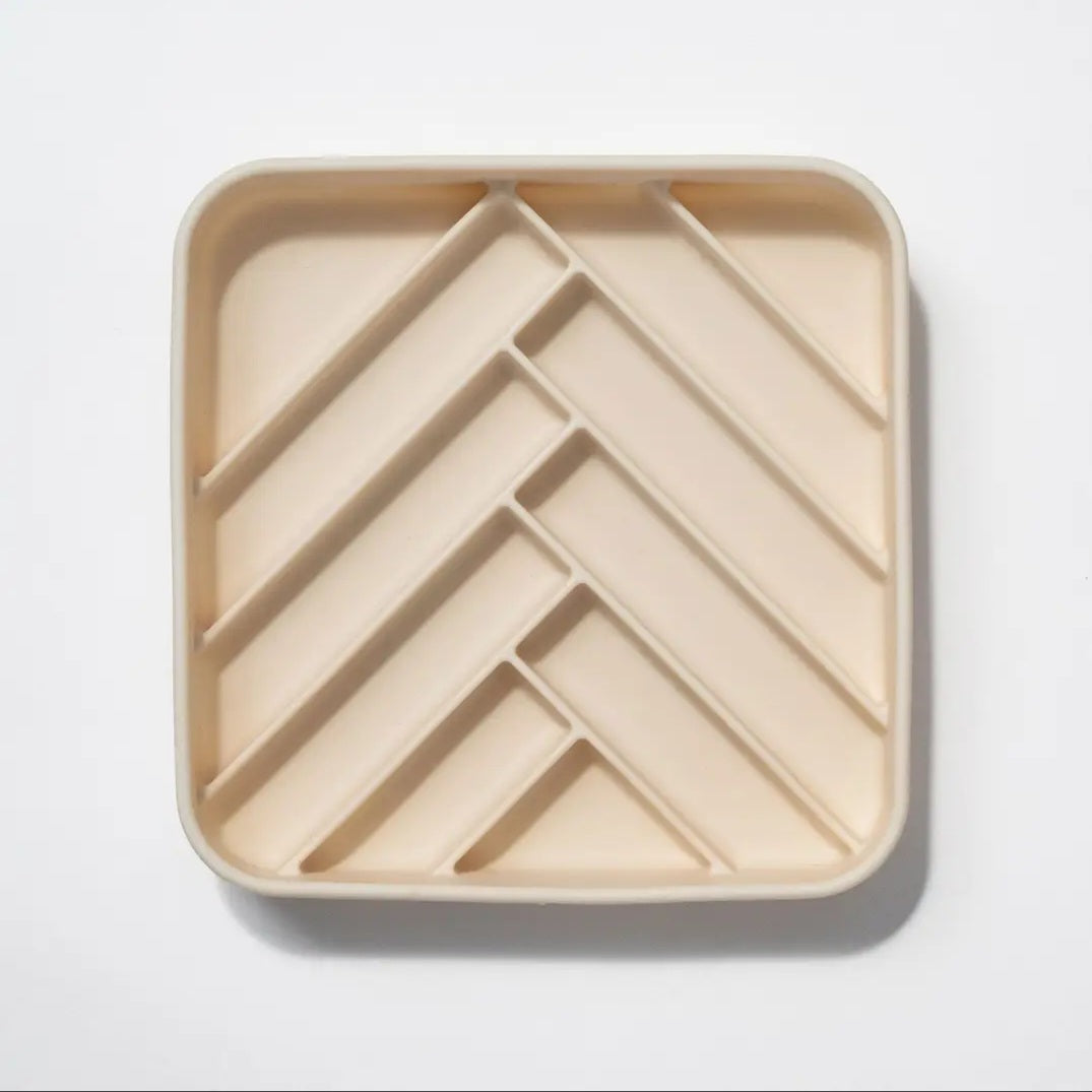 Chevrons Slow Feeder Bowl