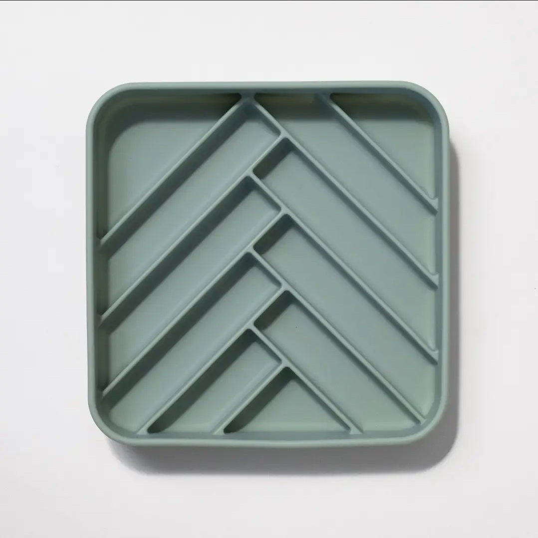 Chevrons Slow Feeder Bowl