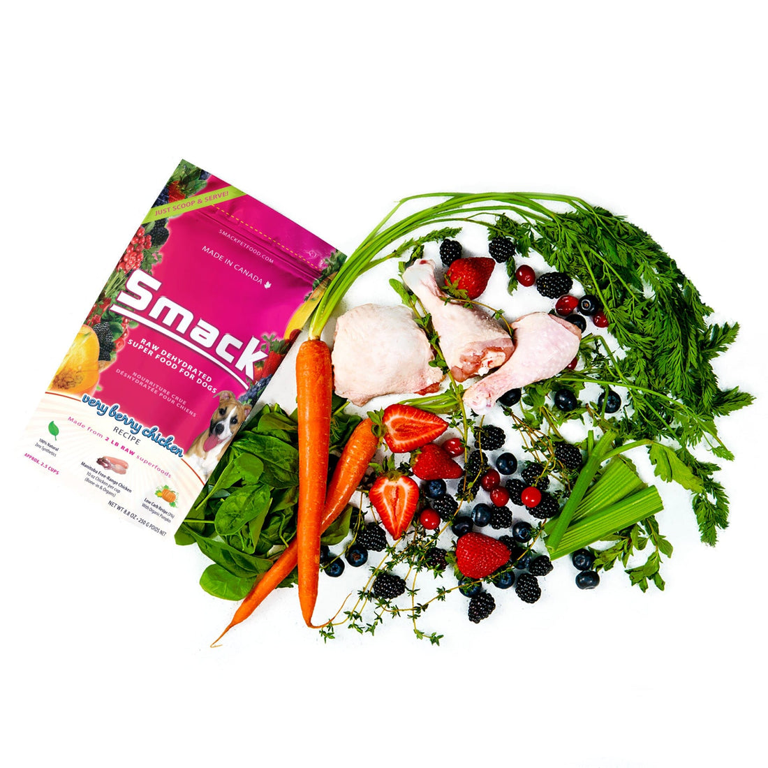 Smack very berry chicken 2.5kg